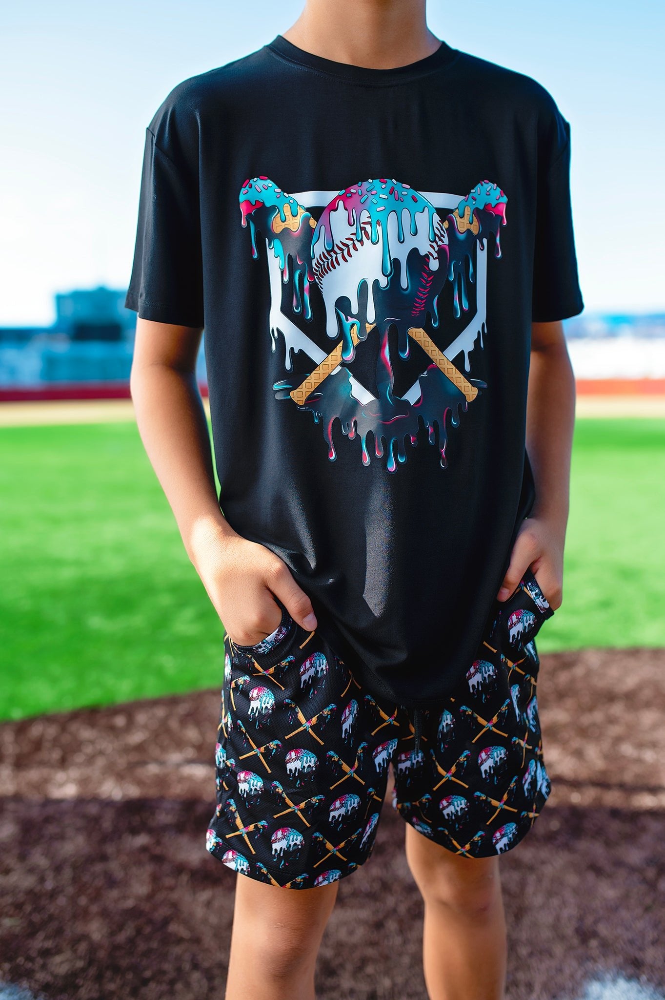 GRAND SLAM GLAZE GRAPHIC TEE SHIRT - Mav Wear