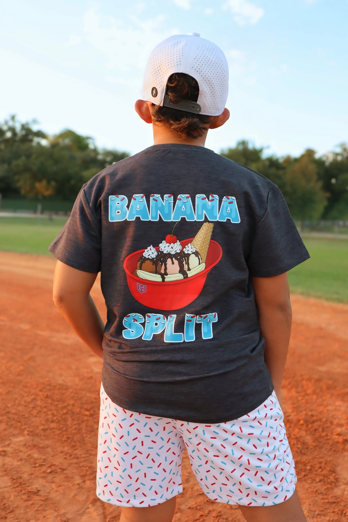 BANANA SPLIT TEE SHIRT (ELEVATED BLEND) - Mav Wear