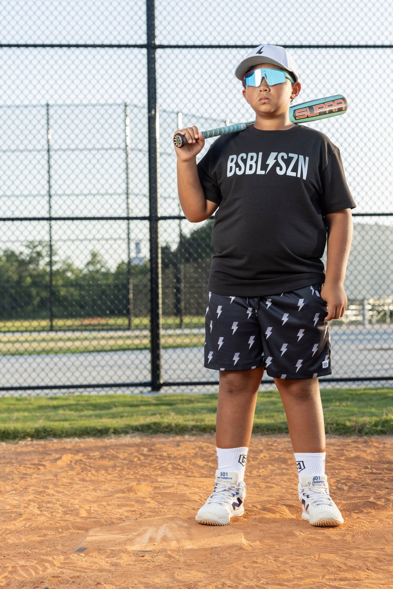 STORM FADE BSBL SZN TEE SHIRT (ELEVATED BLEND) - Mav Wear