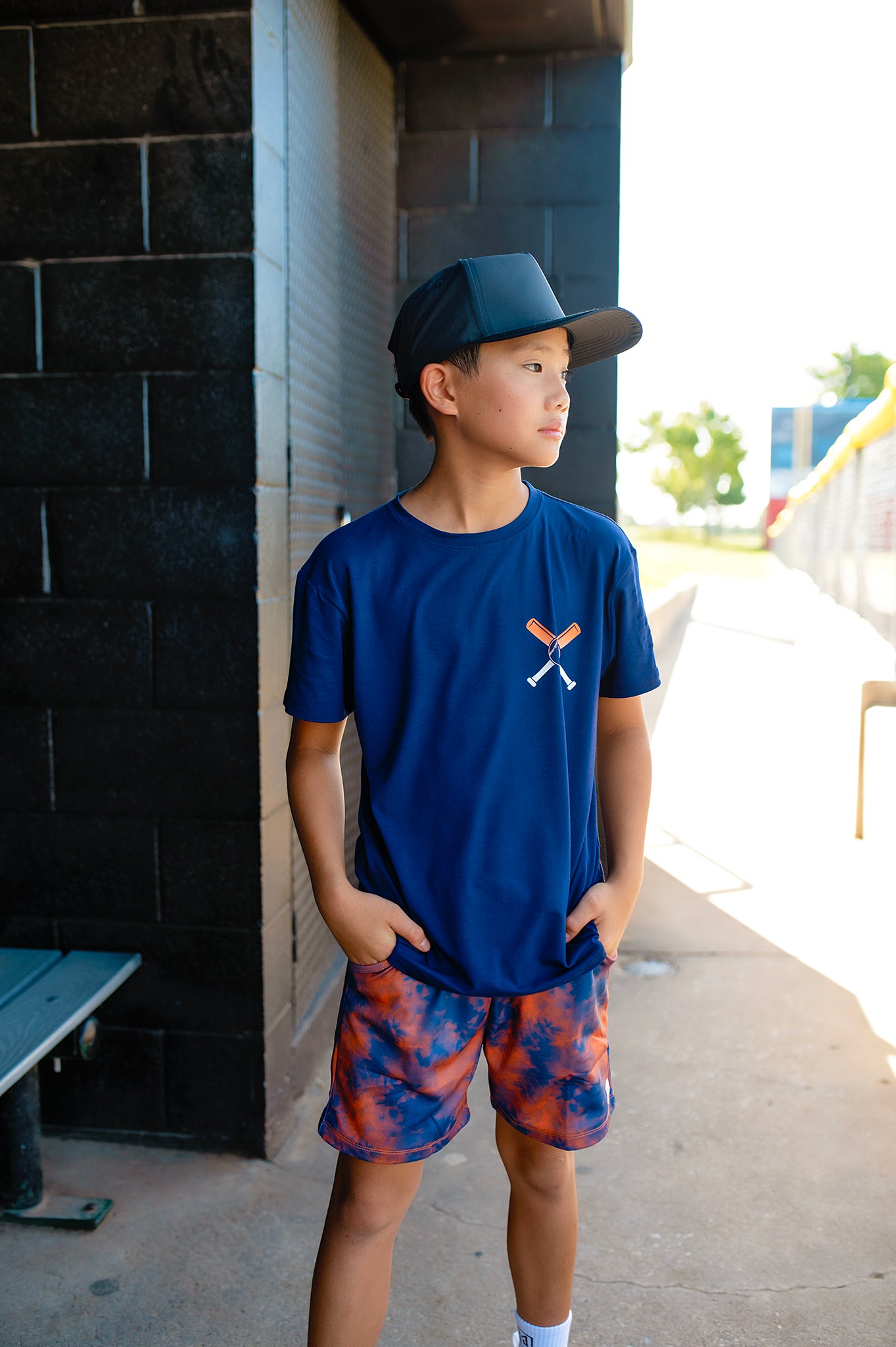 ALL STAR FADE FRONT & BACK GRAPHIC TEE SHIRT