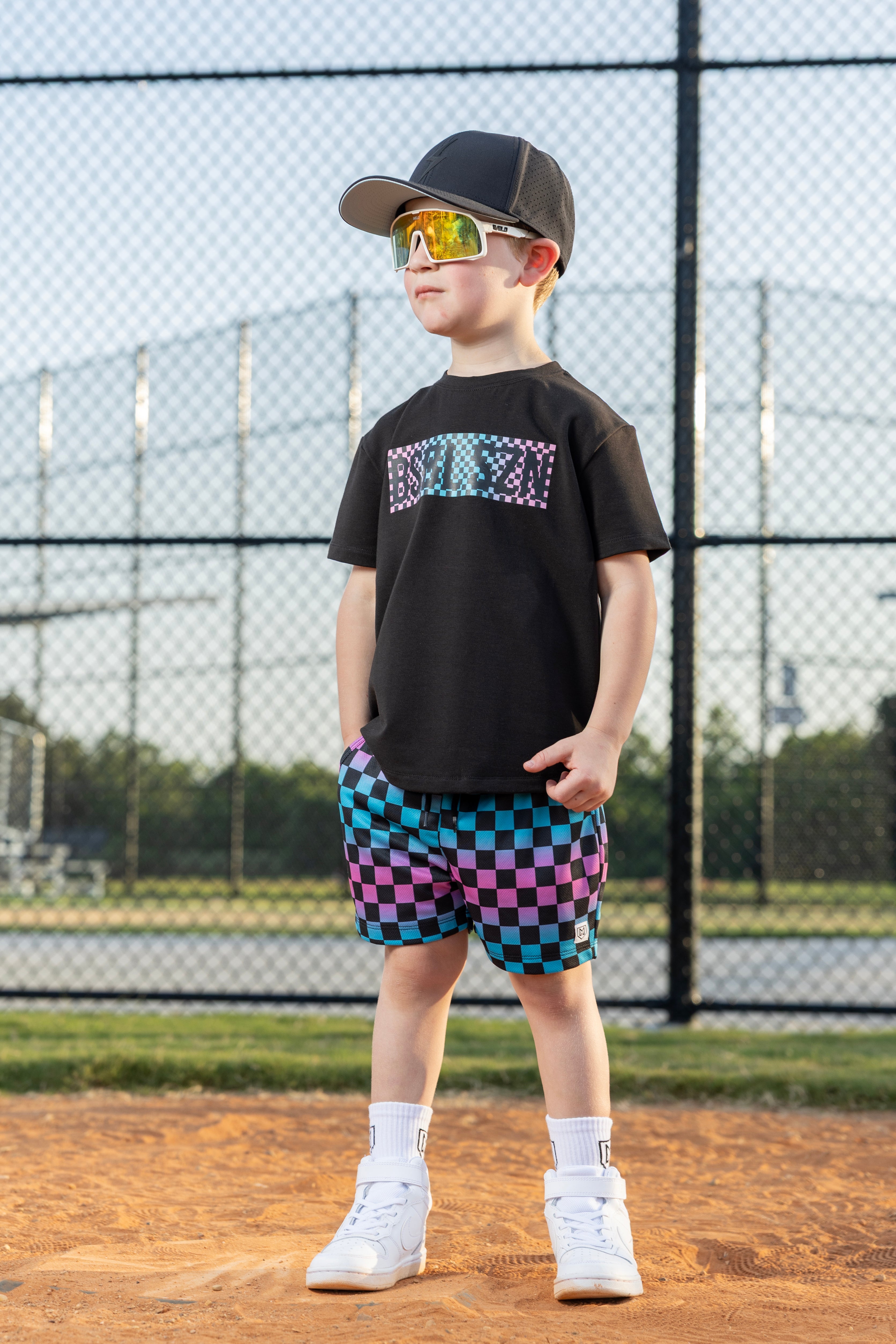 CHECK YA FADE BSBL SZN TEE SHIRT (ELEVATED BLEND)