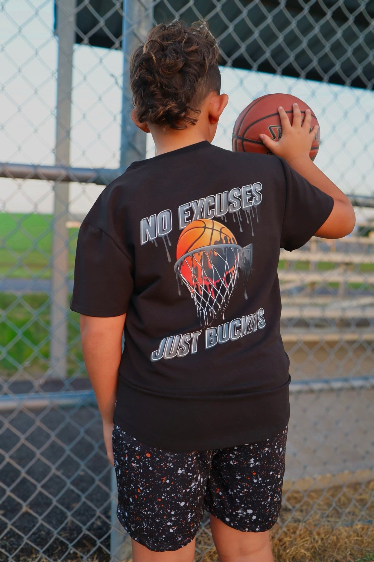 JUST BUCKETS TEE SHIRT (ELEVATED BLEND) - Mav Wear