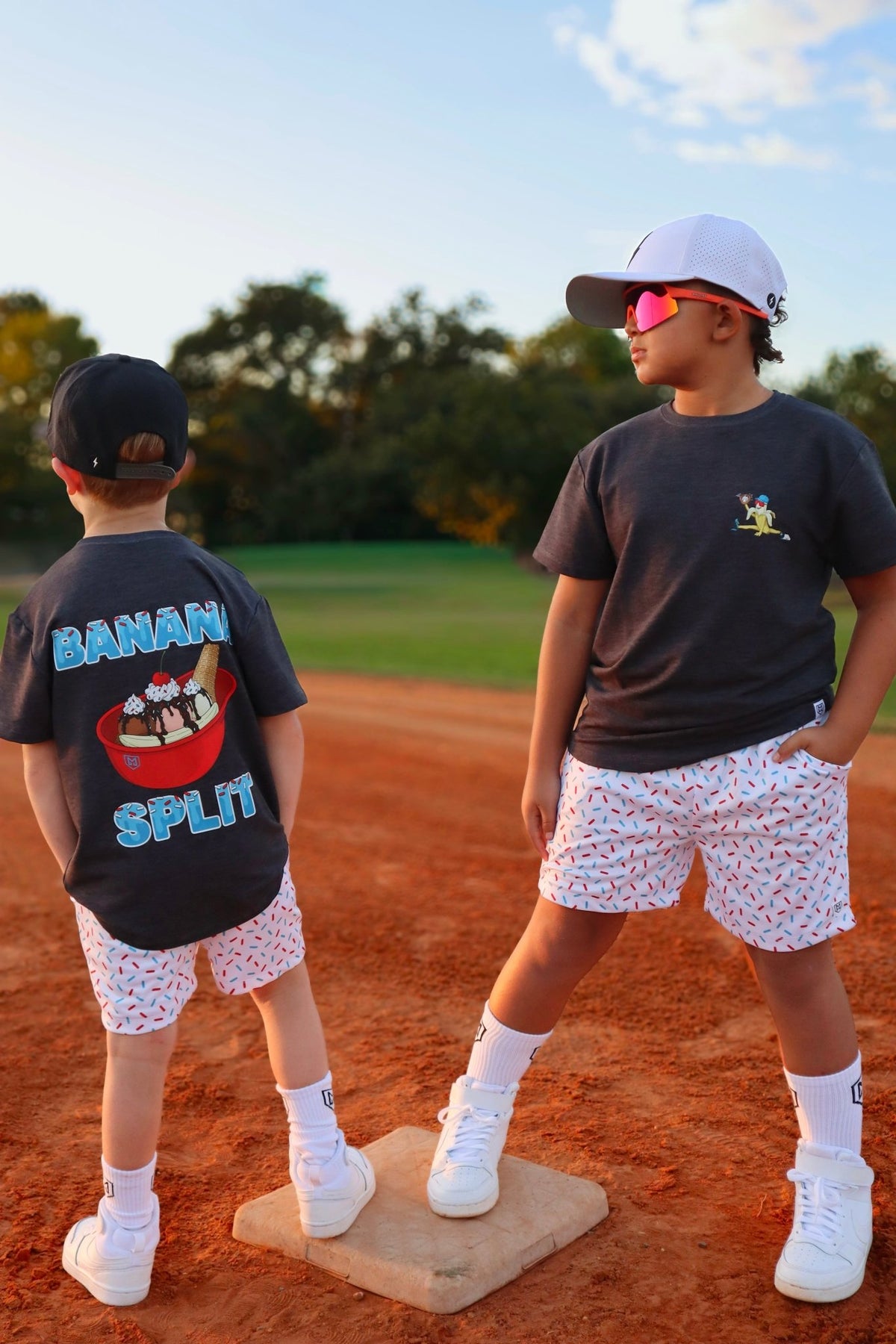 BANANA SPLIT TEE SHIRT (ELEVATED BLEND) - Mav Wear