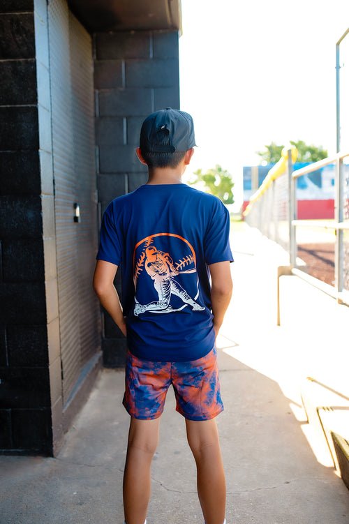 ALL STAR FADE FRONT & BACK GRAPHIC TEE SHIRT