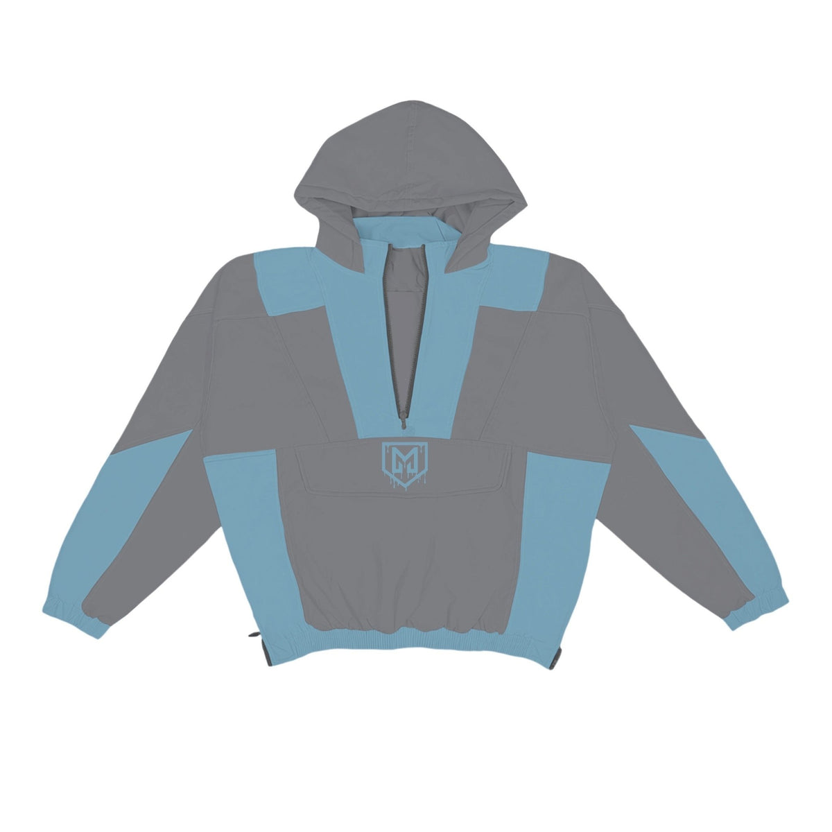 TOP IT OFF BLUE WINDBREAKER - Mav Wear