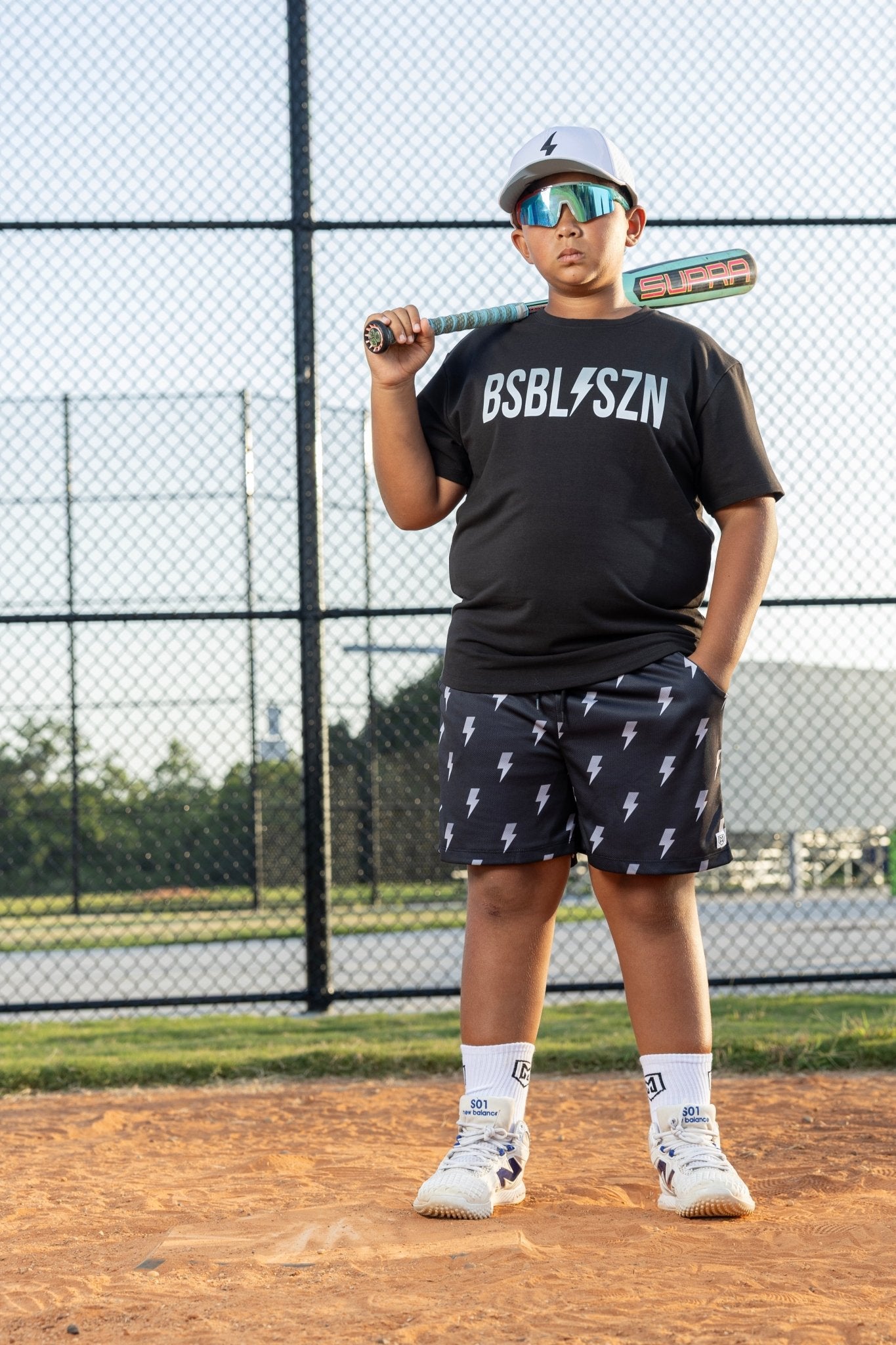 STORM FADE BSBL SZN TEE SHIRT (ELEVATED BLEND) - Mav Wear